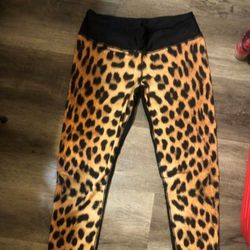 Leopard Leggings New M/Leggings M Nuevos 