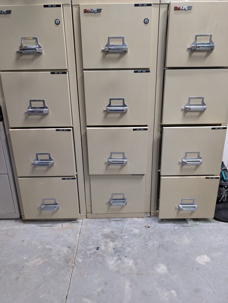 File Cabinets Fire King