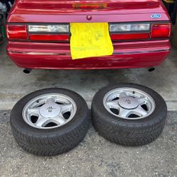 Foxbody Mustang Pony Wheels Oem 