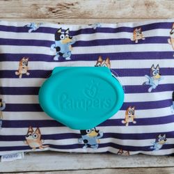 Bluey Pampers Wipes Cover 