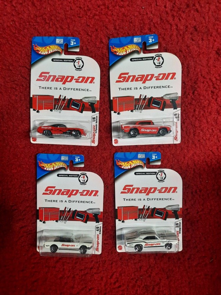 2006 Snapon Hot Wheels Special Edition Diecast Set