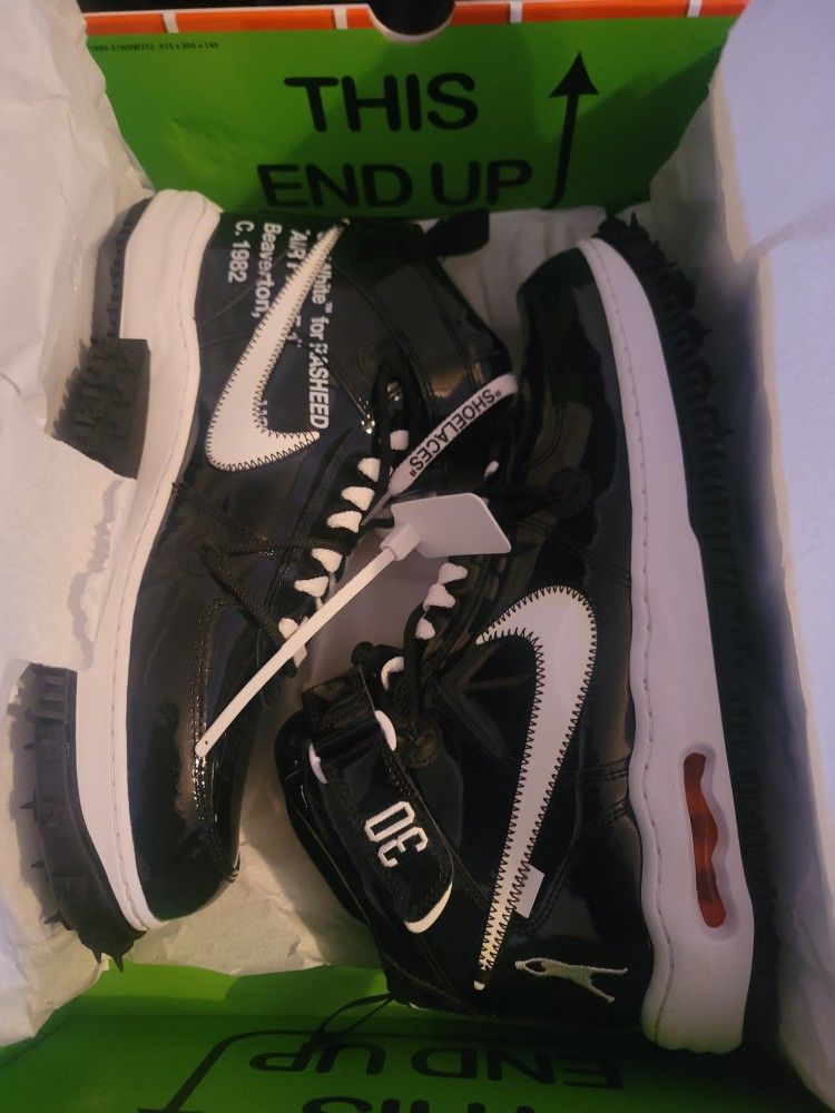 Nike Off White Air Force One Mid Size 14