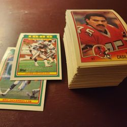 1988 Topps Football cards lot no Bo Jackson RC