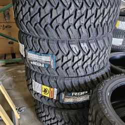New Tires LT 35x12.50R24 RBP Repulsor MT 3 LRF 12ply Singles