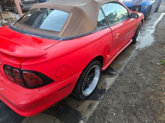 1994 mustang convertible top w glass