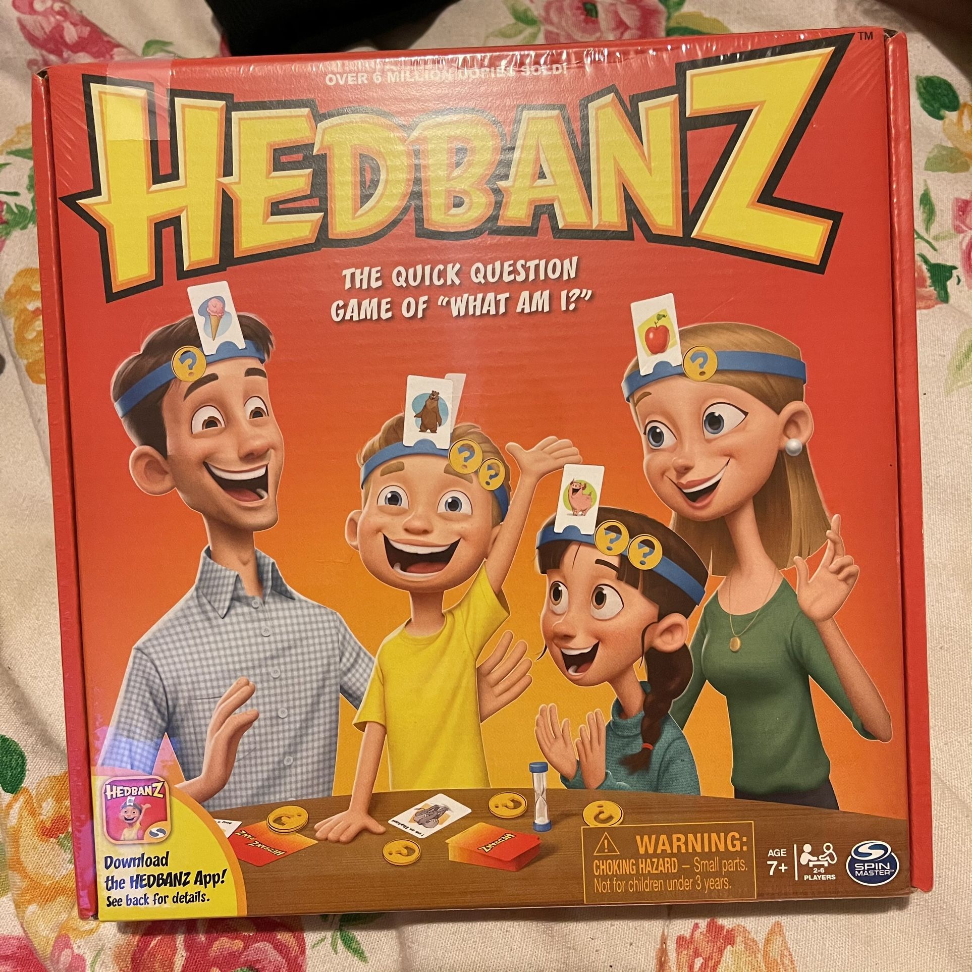 Headbanz Quick Question Family Guessing Game