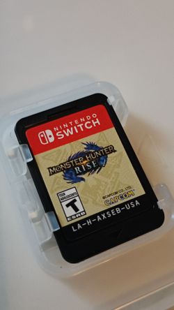 Monster Hunter RISE. Nintendo switch