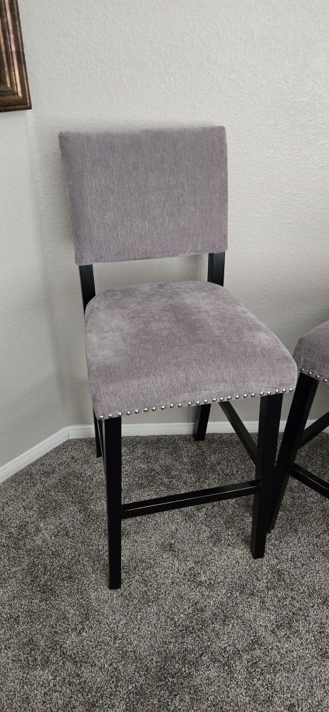 Grey Bar Stools