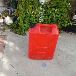 Red Gas Can