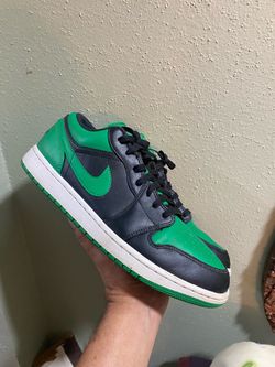 Air Jordan 1 Low Lucky Green , Authentic Size 11.5