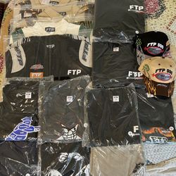 FTP L - XXL Lot bundle Ghostface racing shirt grave logo swine boris star liberty tees