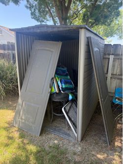Shed plastic