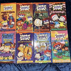 Rugrats Holiday Collection LOT OF 8 VHS