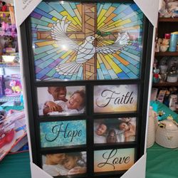 *NEW FAITH, HOPE, LOVE PICTURE FRAME