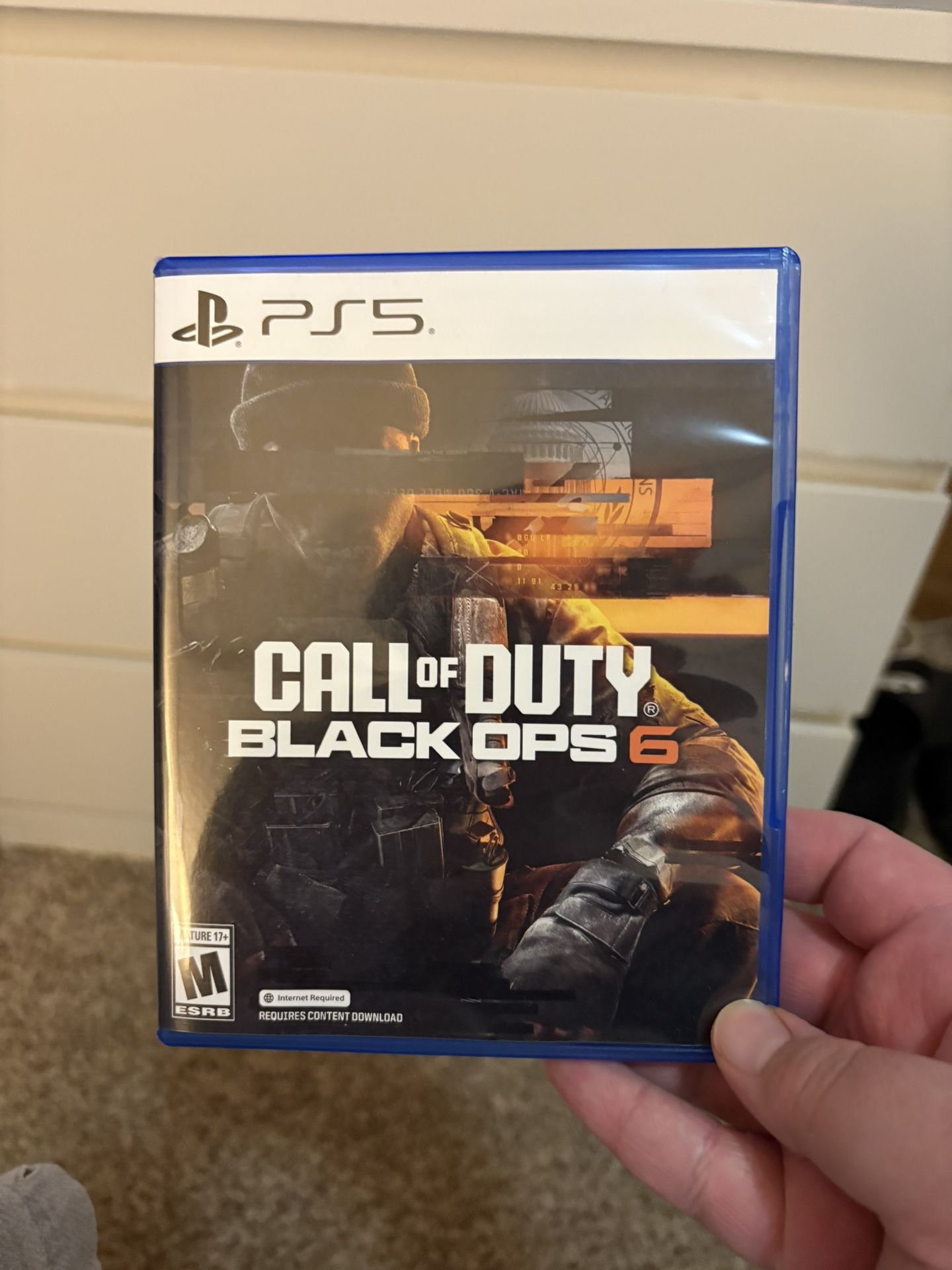 Ps5 Call Of Duty Black Ops 6 Game Disc