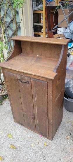 Trash Can Cabinet
