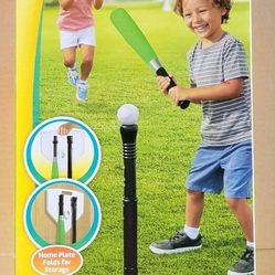 T-Ball & Folding Home Plate Sport Sets $10 each (Three Available) 
Each set includes T-ball Stand, Home Plate, Bat & Ball 