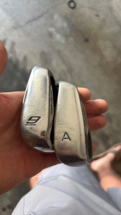Approach and 9 iron