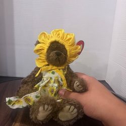 Ty Beanie Baby Sunshine Susannah Bear
