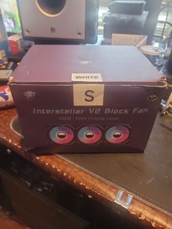 Brand new rgb fans