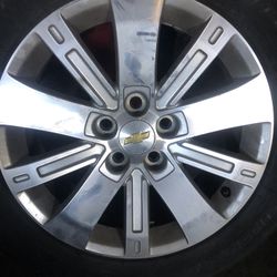 18x7 Chevy Wheel $75