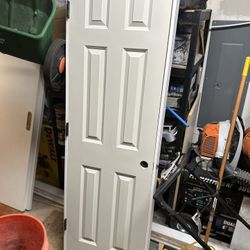 6 Panel Prehung Door