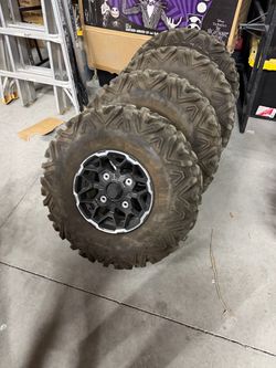 ATV/UTV Wheels and Tires Set of 4