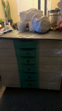IKEA ALEX 6-Drawer Unit with wheels