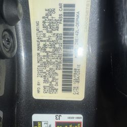 2013 Toyota Corolla PART OUTVIN: 5YFBU4EE1DP221093