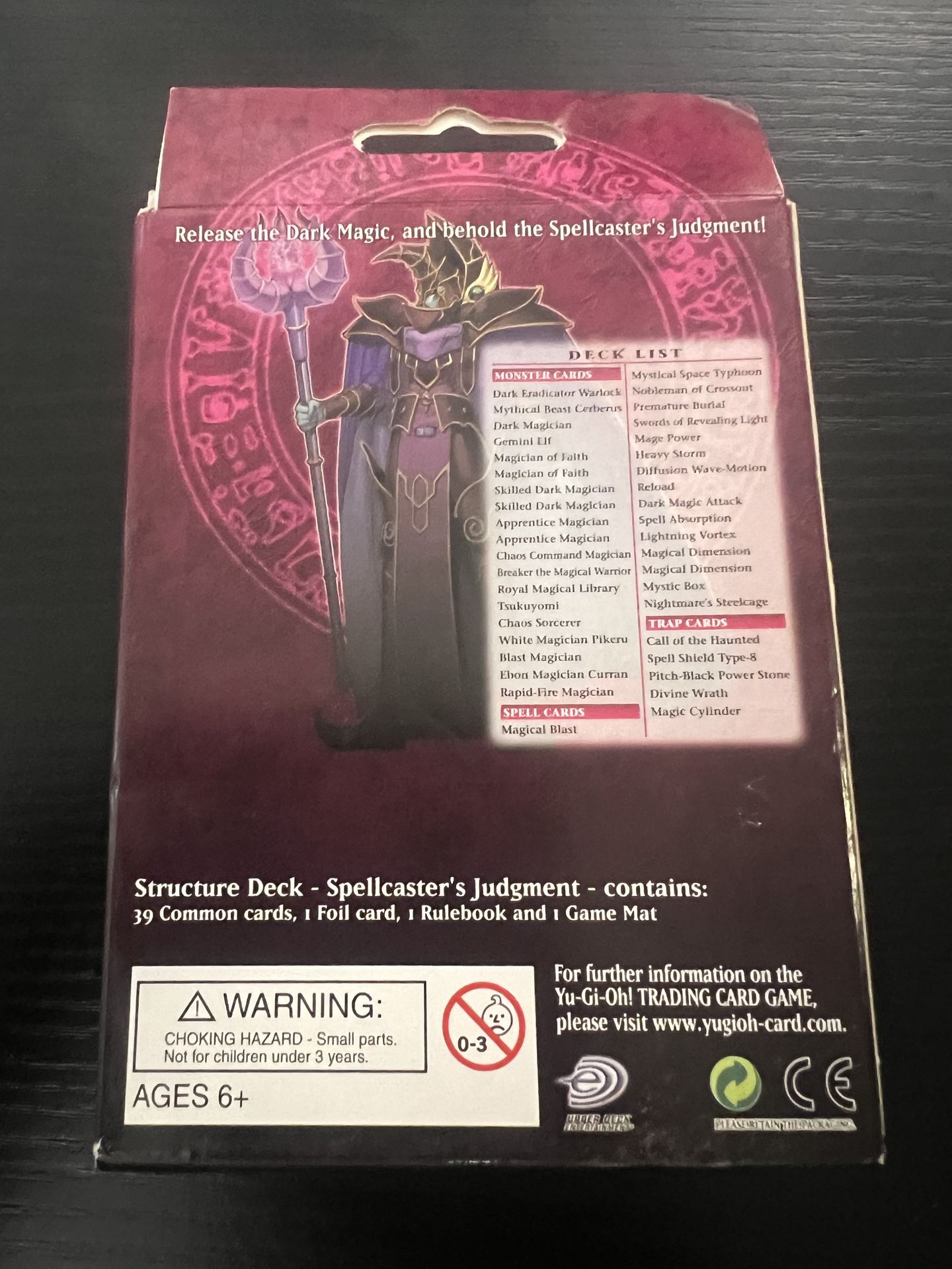yugioh spellcaster's judgement structure deck Yu-Gi-Oh 2006 - Spellcaster\'s Judgment 1st Edition Mystic Box - Structure Deck: