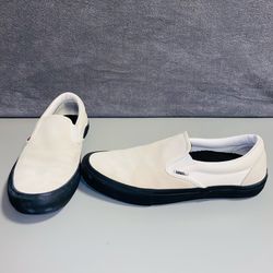 Vans Slip-On Pro (Classic White/Black) Size 12
