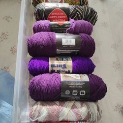 Yarn Destash. Tote Not Included. 