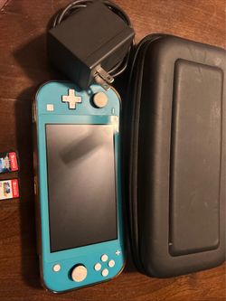 Switch Lite with Pokemon