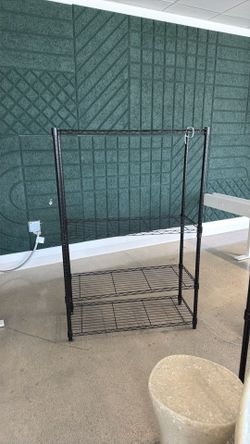 2 Heavy-Duty Storage Shelves – 4 Shelves Each