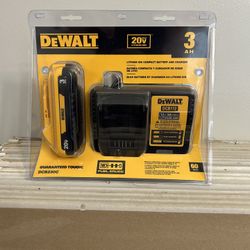 DeWalt DCB230C 20v Li-Ion 3.0Ah Battery and charger Kit
