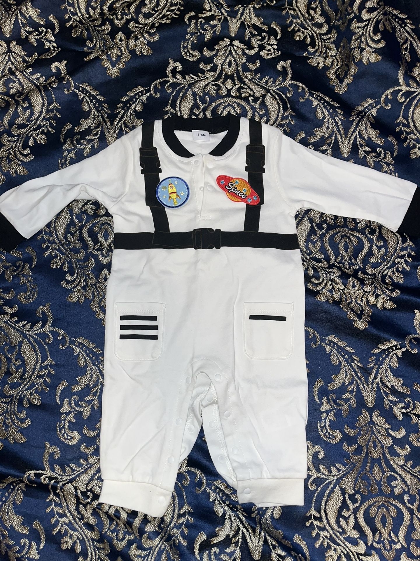 Halloween Costume 3-6 Months Astronaut White