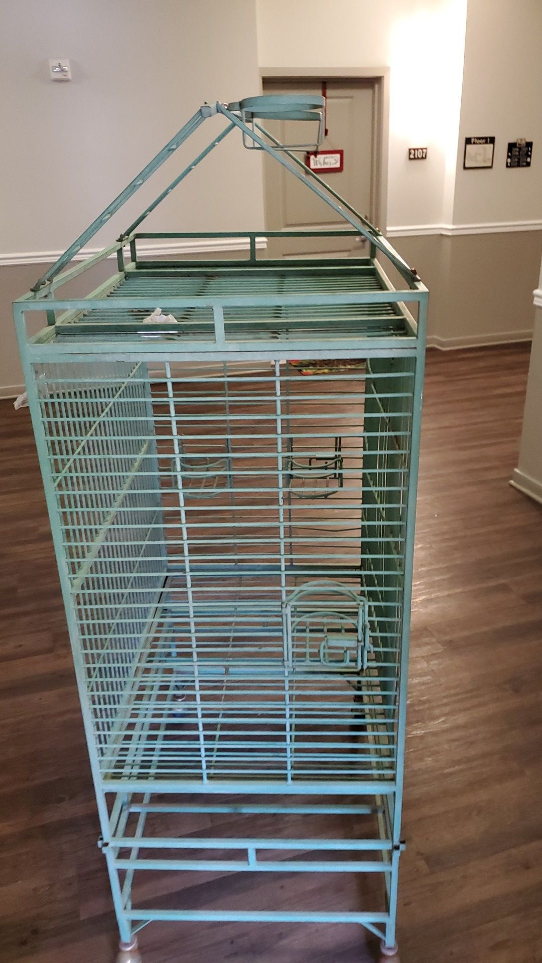 Metal bird cage Reduced Price For Instant Sale..