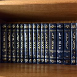 World Book Encyclopedias 1988 + year books