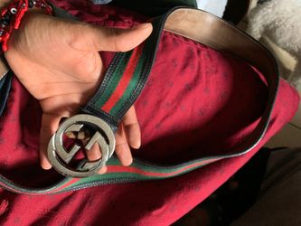 Real 100% Authentic Gucci Belt Fits 32-34