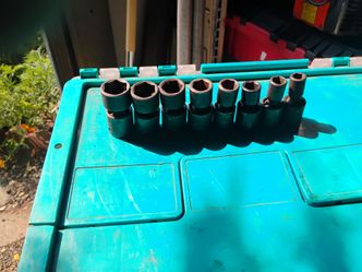 Mac 1/2" drive swivel impact sockets