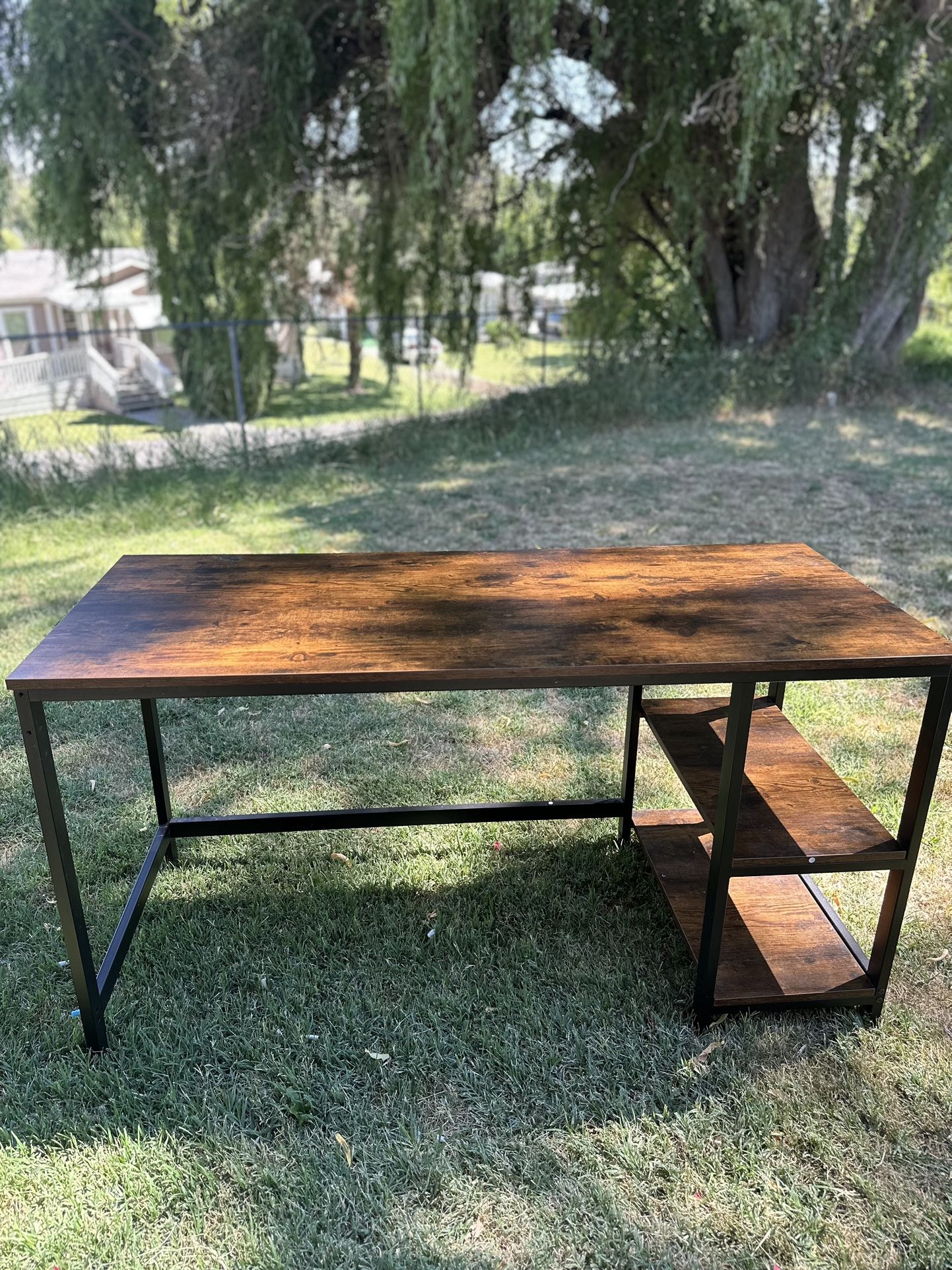 Brown Desk