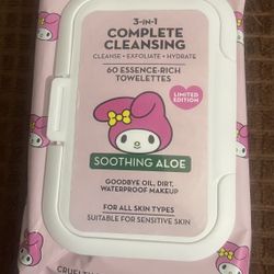 My Melody 3-in-1 Complete Cleansing Towelettes. Limited Edition