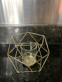 Geometric Tea Light Holder 