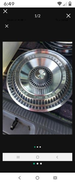 1965 Ford Thunderbird Hubcaps Wheel Covers Set Of 4 120 FIRM NO LESS