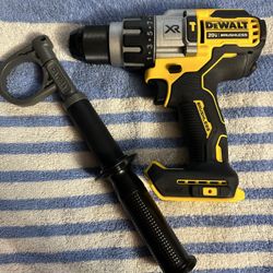 New Dewalt 20volt Max Xr Power Detect Hammer Drill 3 Speed Tool Only 