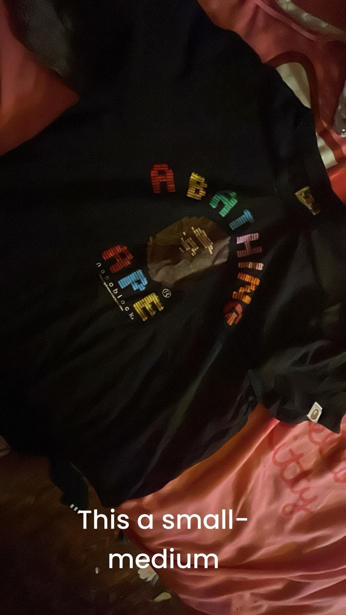 Two Different Bape Shirts For Sale