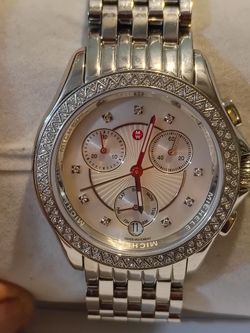 Mew29B000018 Michele Belmore diamond chronograph
