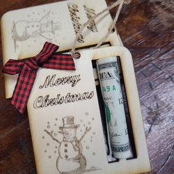 Christmas Money Gift Ornamet Pack Of 5