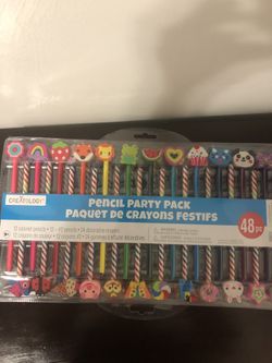 Pencil party pack 48 pc $12