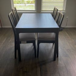 Extendable Dining Table Set